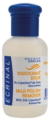 Ecrinal Soluție delicată pentru îndepărtarea lacului de unghii cu lipesteri de mătase 60 ml