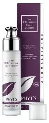 Phyt's Aromalliance Anti-Îmbătrânire – Tratament bio de fermitate pentru gât și decolteu, 50 ml