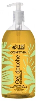 MKL Green Nature Cosm'Ethik Șampon și gel de duș cu unt de shea din Africa 1 L — preț și oferte