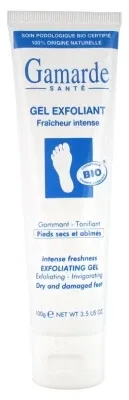 Gamarde Gel exfoliant pentru picioare uscate și deteriorate, organic, 100 g — preț și oferte