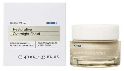 Korres Pin Blanc Cremă de noapte regenerantă 40 ml — preț și oferte