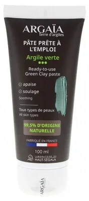 Argaïa Pastă gata de utilizare din argilă verde 100 ml — preț și oferte