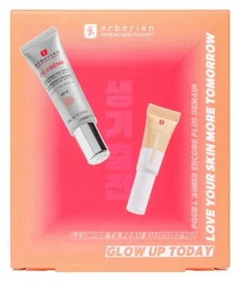 Erborian CC Cremă cu Centella SPF30, nuanța Clair, 15 ml + Super BB Concealer SPF25, nuanța Nude, 3 ml — preț și oferte
