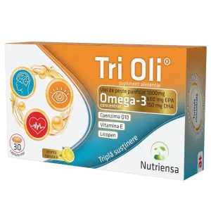 Ulei de peste Tri Oli, Antibitoice SA | 30 capsule moi