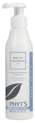 Phyt's Aqua Phyt's Fluid lactic hidratant pentru corp 24 ore, organic, 200 ml