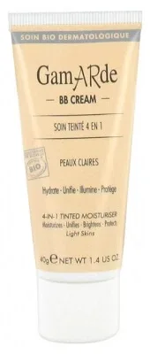 Gamarde BB Cream – Produs de îngrijire a tenului cu efect de acoperire 4 în 1, organic, 40 g — preț și oferte
