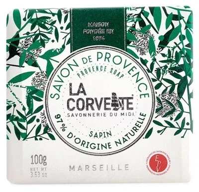 Săpunul Corvette din Provence cu aromă de brad, 100 g La Corvette — preț și oferte
