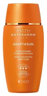 Institut Esthederm Adaptasun Fluid invizibil hidratant și protector solar cu protecție ridicată 40 ml