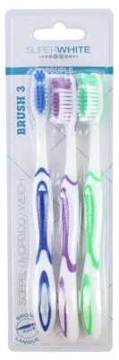 Superwhite Original Brush 3 – 3 periuțe de dinți moi — preț și oferte