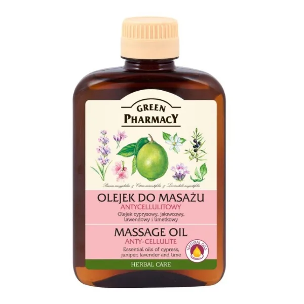 Ulei pentru masaj anticelulitic, Green Pharmacy | 200 ml GREEN PHARMACY INFINITY — preț și oferte