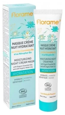 Florame Mască cremă de noapte hidratantă bio 65 ml