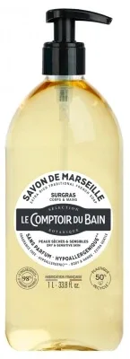 Le Comptoir du Bain – Săpun surgras din Marsilia, hipoalergenic, 1 L — preț și oferte