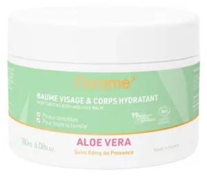 Florame Balsam hidratant pentru față și corp cu aloe vera organică, 180 ml