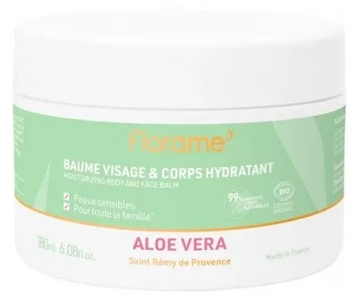 Florame Balsam hidratant pentru față și corp cu aloe vera organică, 180 ml — preț și oferte