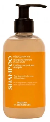Doamnă Președintă Rezoluția nr. 5 Șampon fortifiant și împotriva căderii părului, pentru toate tipurile de păr, 250 ml — preț și oferte