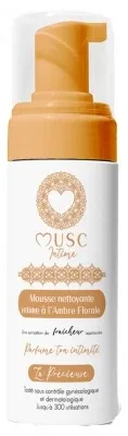 Musc Intime Spumă de curățare intimă Ambre Florale 150 ml