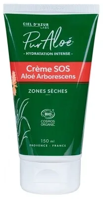 Aloe pură – Cremă SOS bio pentru hidratare intensă 150 ml — preț și oferte