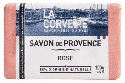 Corvette – Săpun din Provence cu trandafir, 100 g La Corvette — preț și oferte