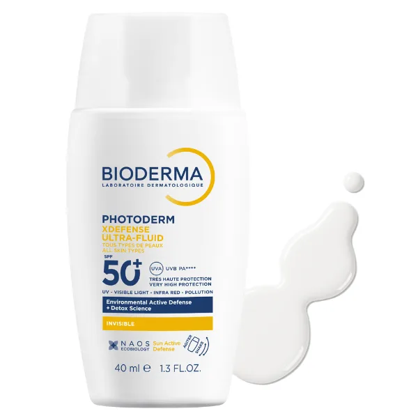 Ultra-Fluid invizibil SPF 50+ Photoderm XDefense, Bioderma | 40 ml LAB.DERM.BIODERMA — preț și oferte