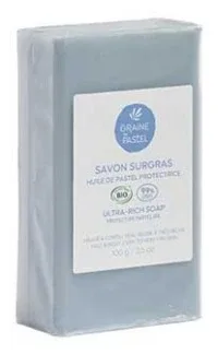 Semințe de pastel – Săpun supragras organic pentru față și corp, 100 g