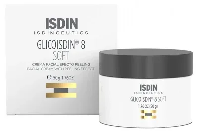 Isdin Isdinceutics Glicoisdin 8 Soft Cremă de față cu efect exfoliant 50 g Isdinceutics De — preț și oferte