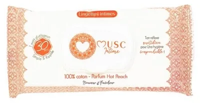 Musc Intime Șervețele intime Hot Peach, 30 de șervețele — preț și oferte