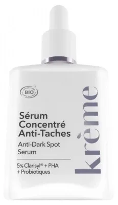 Cremă-ser concentrată organică împotriva petelor, 30 ml