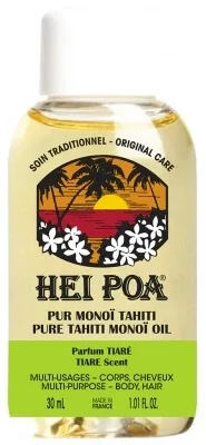 Hei Poa Pur Monoï Tahiti Parfum Tiaré 30 ml