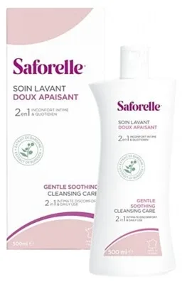 Saforelle Gel de duș delicat și calmant 500 ml