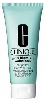Clinique Anti-Blemish Solutions Mască purificatoare anti-luciu, formulă S.O.S., pentru toate tipurile de piele, 100 ml