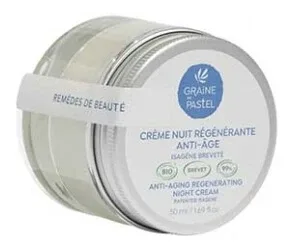 Graine de pastel Cremă de noapte regenerantă anti-îmbătrânire bio 50 ml — preț și oferte