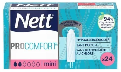 Nett ProComfort 24 tampoane mini — preț și oferte