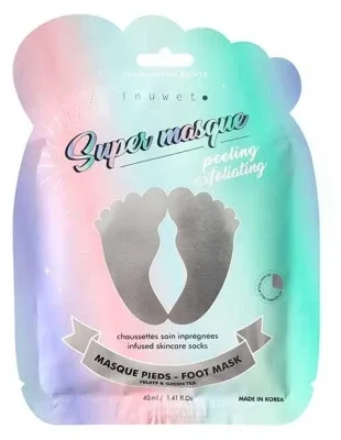 Inuwet Mască exfoliantă pentru picioare 40 ml — preț și oferte