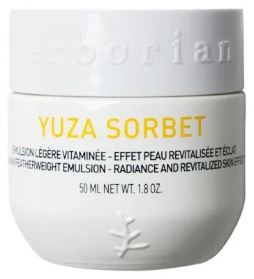 Erborian Yuza Sorbet – Emulsie ușoară cu vitamine, 50 ml — preț și oferte