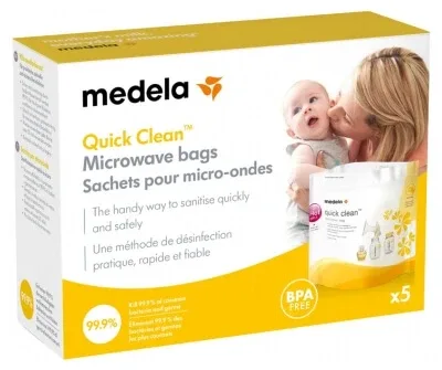 Medela Quick Clean 5 pungi pentru cuptorul cu microunde — preț și oferte