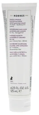 Korres Mască pentru păr uscat și deteriorat 125 ml