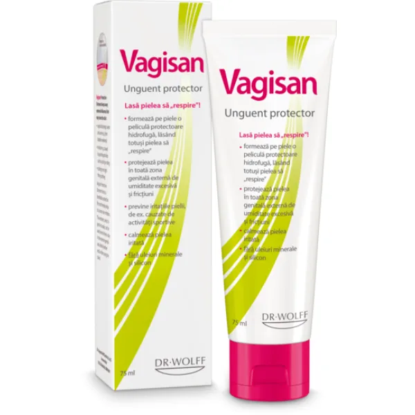 Unguent protector Vagisan, Dr. August Wolff | tub 75 ml — preț și oferte