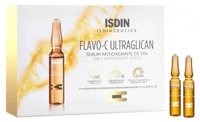 Isdin Isdinceutics Flavo-C Ultraglican 10 fiole Isdinceutics De — preț și oferte