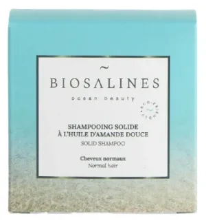 Biosalines Șampon solid cu ulei de migdale dulci 75 g