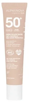 Alphanova Sun Cremă solară colorată aurie SPF50+ Bio 40 g