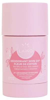 Laino Deodorant cu efect de 24 de ore, cu aromă de floare de bumbac, 60 g — preț și oferte