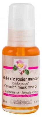 Laboratorul Haut-Ségala – Ulei organic de trandafir moscat, 50 ml — preț și oferte
