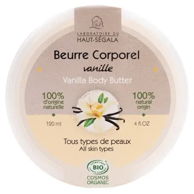 Laboratoire du Haut-Ségala Unt de corp cu vanilie organică 120 ml — preț și oferte