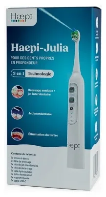 Haepi Julia Periuță de dinți electrică cu jet 3-în-1 — preț și oferte