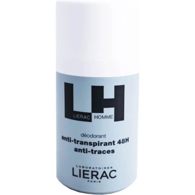 LIERAC PENTRU BĂRBAȚI – DEZODORANT ANTITRANSPIRANT 48 DE ORE, 50 ML — preț și oferte