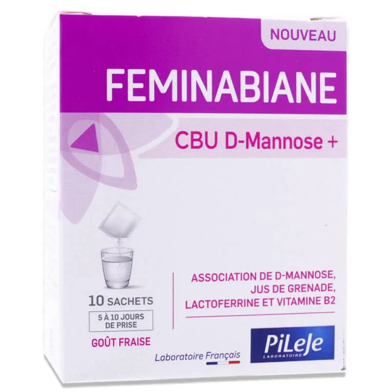 PILEJE FEMINABIANE CBU D-MANNOZĂ+ 10 plicuri — preț și oferte