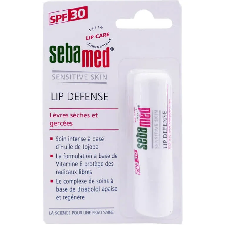 SEBAMED LIP DEFENSE SPF30 BUZE USCATE 4,8 g — preț și oferte