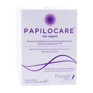 PROCARE PAPILOCARE GEL VAGINAL 7 CANULE MONODOZĂ 7X5ML