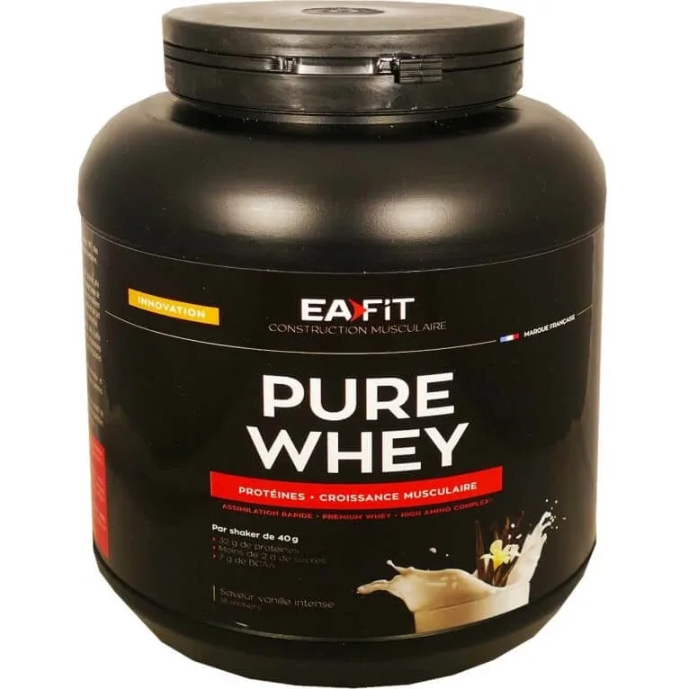 EAFIT PURE WHEY PROTEINE INNOVATION VANILIE 750 G — preț și oferte