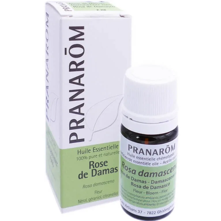 PRANAROM ULEI ESENȚIAL DE TRANDAFIR DE DAMASC 2 ML — preț și oferte